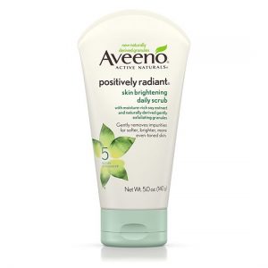 Aveeno skin brightening daily scrub -