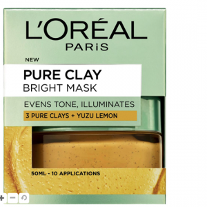 L'Oreal Paris Pure Clay Bright Face Mask 50ml