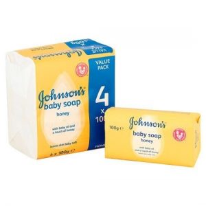 Johnsons Baby Soap x4