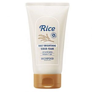 Rice Brightening Scrub Foam 150ml by Skin Food