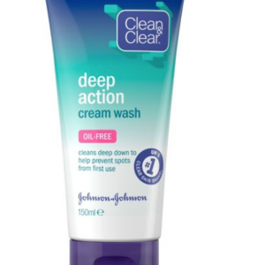Clean Clear Deep Action Cream Wash 150ml